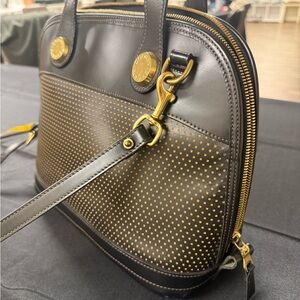 Dooney & Bourke Vintage Black Leather Handbag